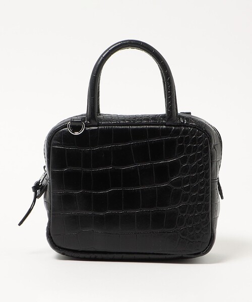 ODETTE E ODILE(オデットエオディール)の「<MASTER&Co.>MINI SQESLD(ボストンバッグ・レディース・シルバー/ブラック/その他1・FREE)」の3枚目の写真