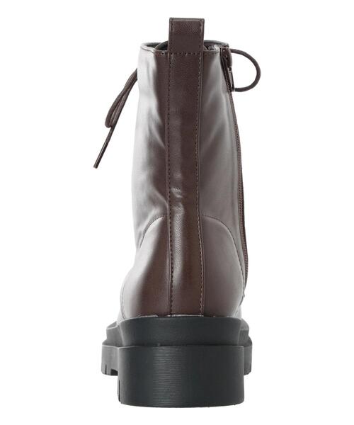 ehka sopo（エヘカソポ）の「レースアップブーツ（ブーツ・レディース・ブラウン/ブラック・L/M）」の21枚目の写真