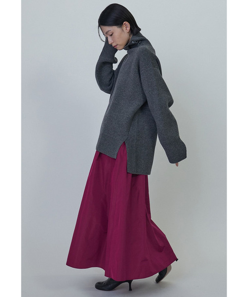 1er Arrondissement(プルミエアロンディスモン)の「ウールカシミヤダブルフェイスボトルネック(ニット/セーター・レディース・グレー系その他7/ブルー系その他3/ベージュ・FREE)」の11枚目の写真