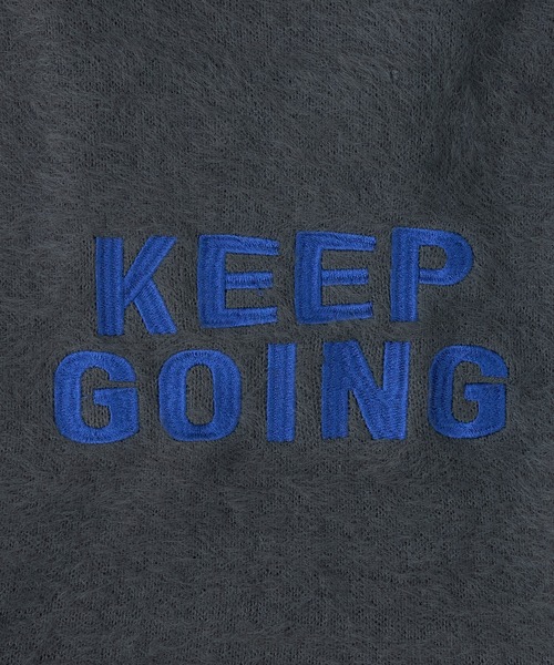 Actually（アクチュアリー）の「ルーズシャギーニットバッグ（トートバッグ・レディース・ブラック/グレー/グリーン・フリー）」の13枚目の写真