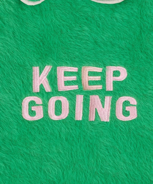 Actually（アクチュアリー）の「ルーズシャギーニットバッグ（トートバッグ・レディース・ブラック/グレー/グリーン・フリー）」の18枚目の写真