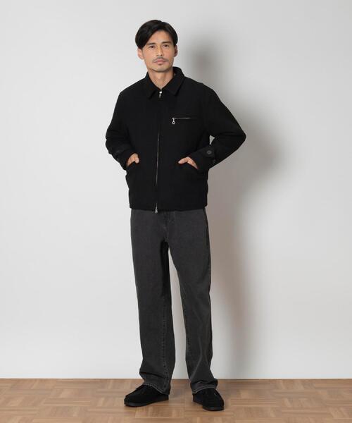 BACK NUMBER(バックナンバー)の「BACK NUMBER(バックナンバー)【メンズ】メルトンスポーツジャケット(その他アウター・メンズ・ブラック/ネイビー・M/L/XL/XXL)」の5枚目の写真