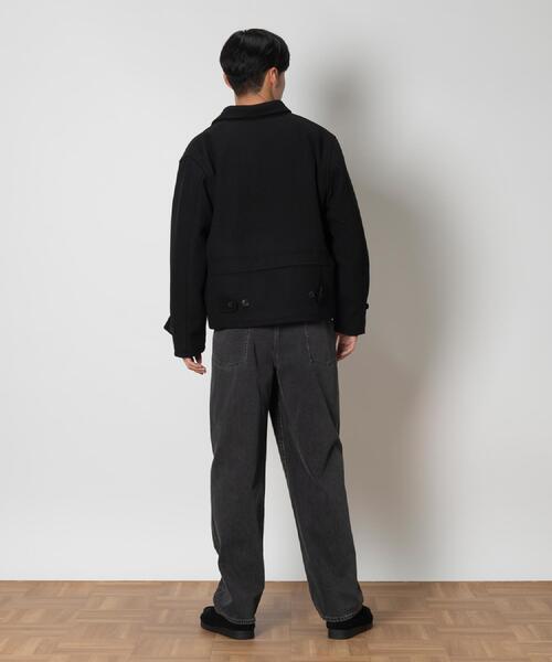 BACK NUMBER(バックナンバー)の「BACK NUMBER(バックナンバー)【メンズ】メルトンスポーツジャケット(その他アウター・メンズ・ブラック/ネイビー・M/L/XL/XXL)」の7枚目の写真