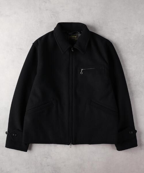 BACK NUMBER(バックナンバー)の「BACK NUMBER(バックナンバー)【メンズ】メルトンスポーツジャケット(その他アウター・メンズ・ブラック/ネイビー・M/L/XL/XXL)」の8枚目の写真