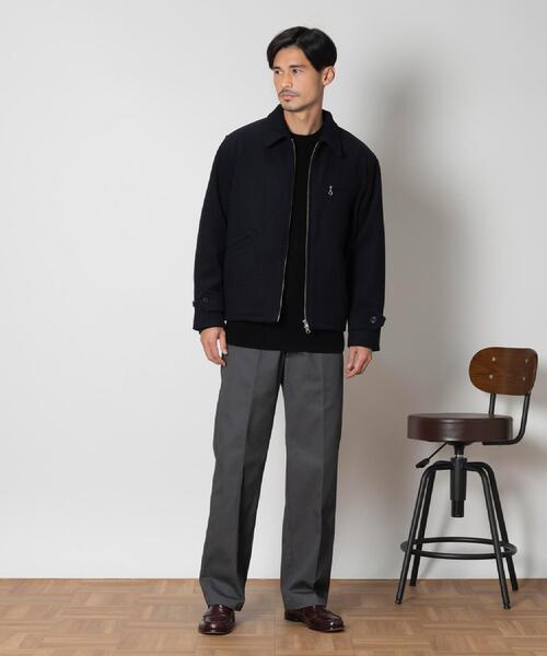 BACK NUMBER(バックナンバー)の「BACK NUMBER(バックナンバー)【メンズ】メルトンスポーツジャケット(その他アウター・メンズ・ブラック/ネイビー・M/L/XL/XXL)」の9枚目の写真