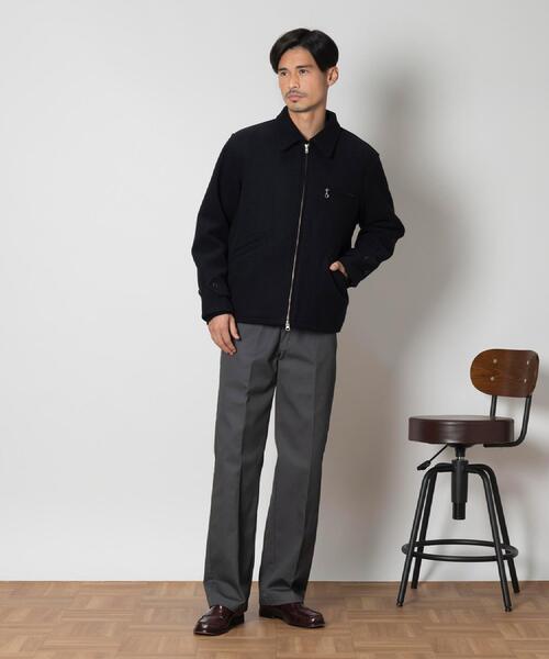 BACK NUMBER(バックナンバー)の「BACK NUMBER(バックナンバー)【メンズ】メルトンスポーツジャケット(その他アウター・メンズ・ブラック/ネイビー・M/L/XL/XXL)」の10枚目の写真