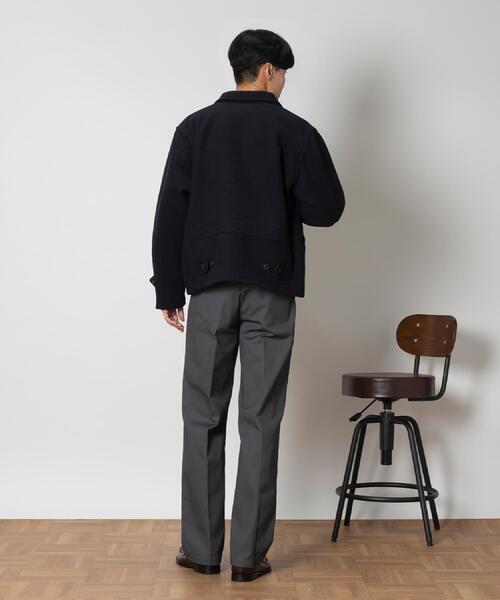 BACK NUMBER(バックナンバー)の「BACK NUMBER(バックナンバー)【メンズ】メルトンスポーツジャケット(その他アウター・メンズ・ブラック/ネイビー・M/L/XL/XXL)」の11枚目の写真