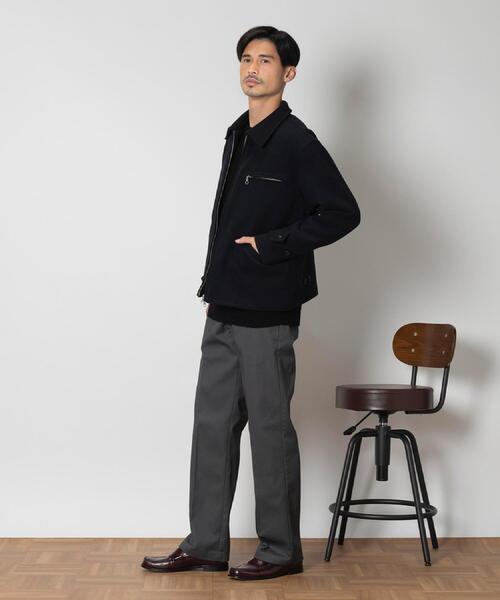 BACK NUMBER(バックナンバー)の「BACK NUMBER(バックナンバー)【メンズ】メルトンスポーツジャケット(その他アウター・メンズ・ブラック/ネイビー・M/L/XL/XXL)」の12枚目の写真