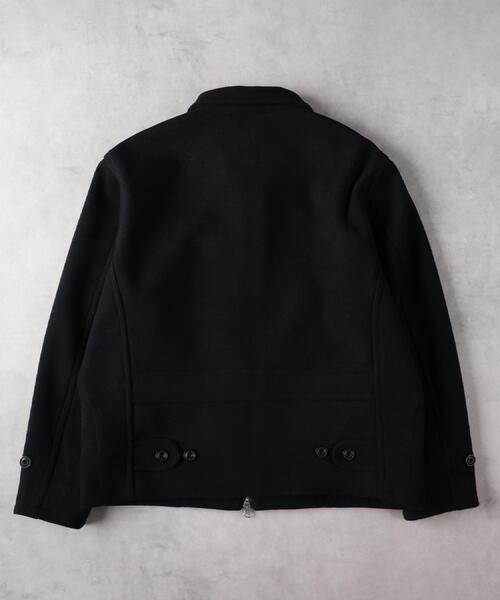 BACK NUMBER(バックナンバー)の「BACK NUMBER(バックナンバー)【メンズ】メルトンスポーツジャケット(その他アウター・メンズ・ブラック/ネイビー・M/L/XL/XXL)」の15枚目の写真