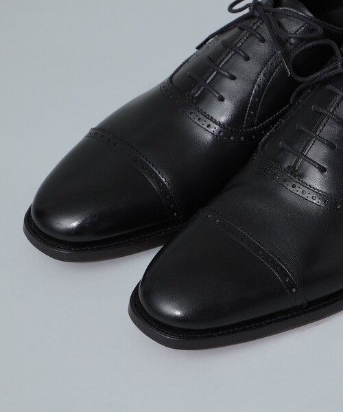 POLPETTA(ポルペッタ)の「【別注】POLPETTA / LUSSO クォーターブローグ シューズ(ドレスシューズ・メンズ・ブラック・41.5/41/40.5/40/39.5)」の3枚目の写真
