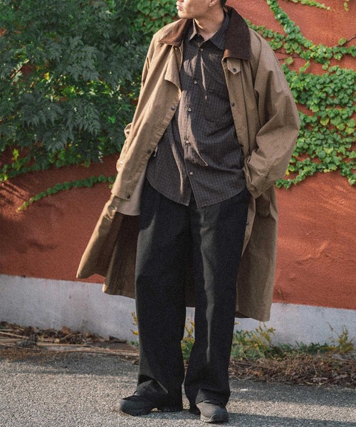 euan. セミルーズチェックシャツ（シャツ/ブラウス）｜euan.（ユアン）