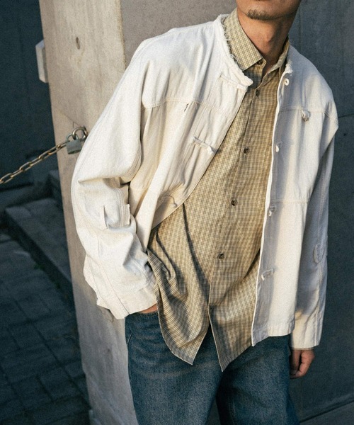 euan. セミルーズチェックシャツ（シャツ/ブラウス）｜euan.（ユアン）