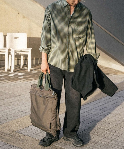 euan. セミルーズチェックシャツ（シャツ/ブラウス）｜euan.（ユアン）