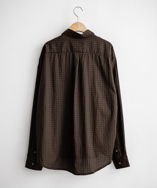 euan. セミルーズチェックシャツ（シャツ/ブラウス）｜euan.（ユアン）