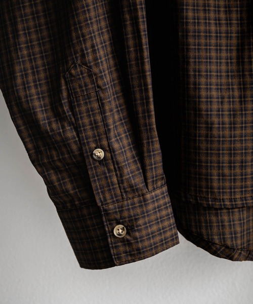 euan. セミルーズチェックシャツ（シャツ/ブラウス）｜euan.（ユアン）