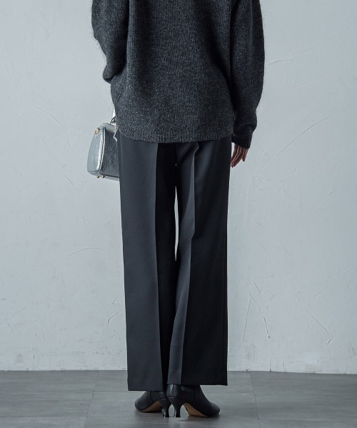 LAUTREAMONT(ロートレアモン)の「静電ツイルストレッチパンツ(その他パンツ・レディース・ライトグレー/ブラック・9号/7号/11号)」の5枚目の写真