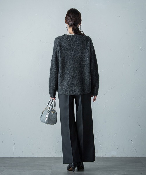 LAUTREAMONT(ロートレアモン)の「静電ツイルストレッチパンツ(その他パンツ・レディース・ライトグレー/ブラック・9号/7号/11号)」の10枚目の写真