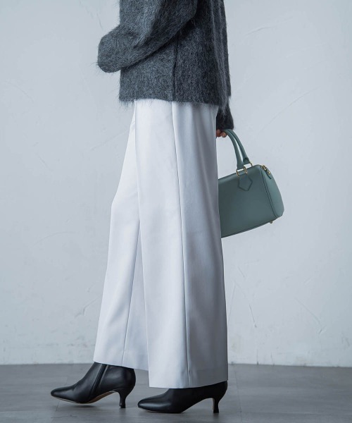 LAUTREAMONT(ロートレアモン)の「静電ツイルストレッチパンツ(その他パンツ・レディース・ライトグレー/ブラック・9号/7号/11号)」の13枚目の写真