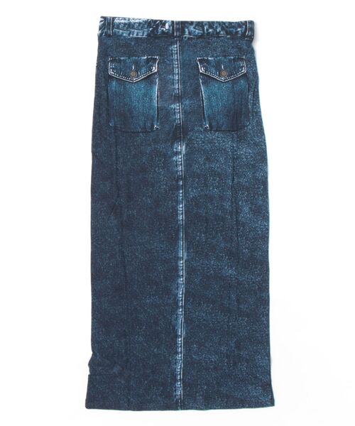 Desigual（デシグアル）の「ロングデニムスカート（スカート・レディース・ブルー・XL/L/M/S/XS）」の2枚目の写真