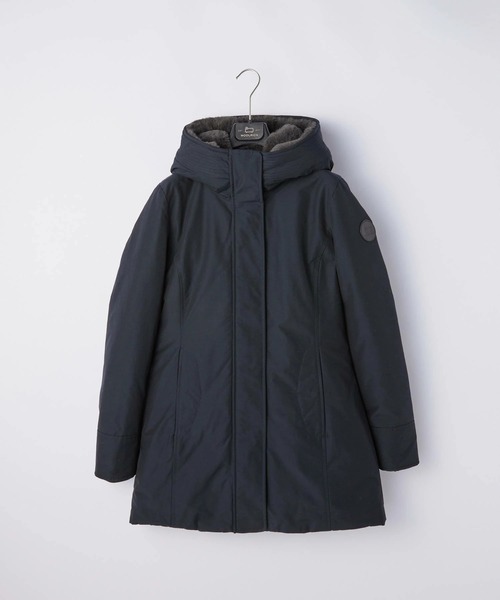 【タイムセール〜12／16まで】WOOLRICH フード付きダウンジャケット S WOOLRICH/ウールリッチ PUFFY PRESCOTT PARKA ダウンコート WWOU0816
