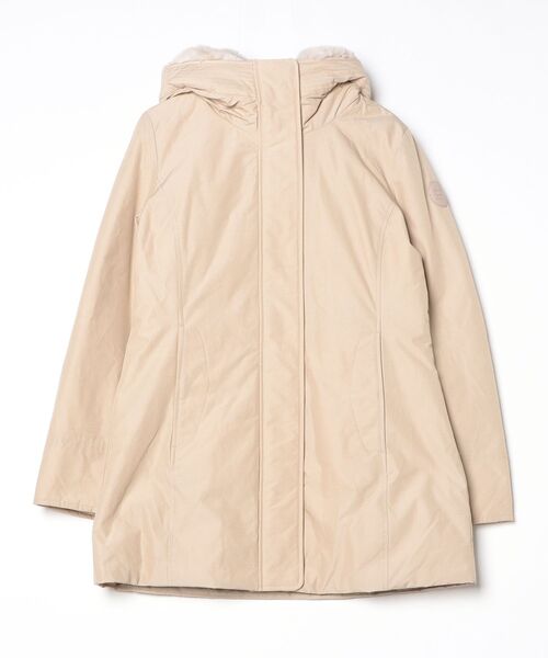WOOLRICH（ウールリッチ）の「WOOLRICH BOULDER FAUX FUR PARKA ウールリッチ ボウルダー ファー ダウン パーカー（ダウンジャケット/コート・レディース・ブラック/ネイビー/ブラウン系1・SMALL/MEDIUM/LARGE/X-SMALL）」の21枚目の写真