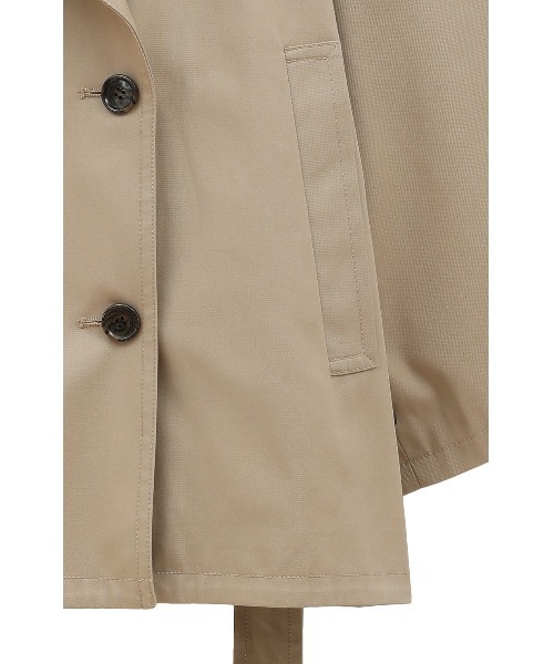 CLANE（クラネ）の「CLANE/クラネ/OVER SHORT TRENCH COAT（トレンチコート・レディース・ベージュ/ネイビー・1）」の16枚目の写真