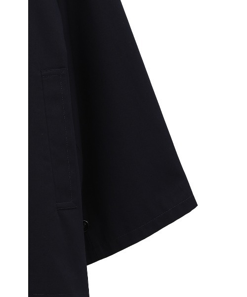 CLANE（クラネ）の「CLANE/クラネ/OVER SHORT TRENCH COAT（トレンチコート・レディース・ベージュ/ネイビー・1）」の12枚目の写真