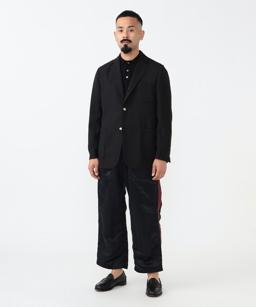 BEAMS PLUS（ビームスプラス）の「3ボタン コンフォート ジャケット（テーラードジャケット・メンズ・ブラック・MEDIUM/SMALL/LARGE/X-LARGE）」の3枚目の写真