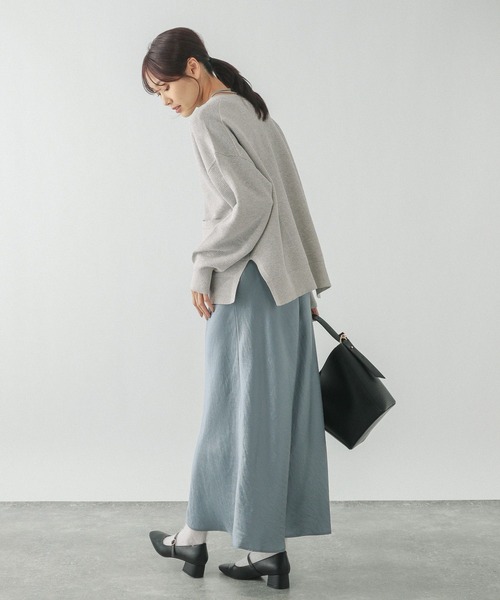 GLOBAL WORK（グローバルワーク）の「スッキレイVネックカーディガン長袖/283832（カーディガン/ボレロ・レディース・アイボリー系8/ミント/イエロー/ブラック系9/グレー系2/ライトブルー・SMALL/MEDIUM/LARGE）」の17枚目の写真