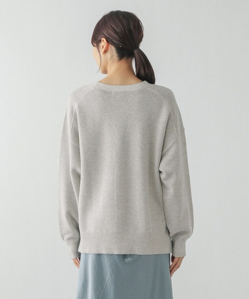 セール】スッキレイVネックカーディガン長袖/283832（カーディガン