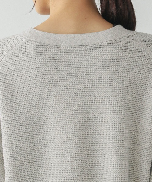 GLOBAL WORK（グローバルワーク）の「スッキレイVネックカーディガン長袖/283832（カーディガン/ボレロ・レディース・アイボリー系8/ミント/イエロー/ブラック系9/グレー系2/ライトブルー・SMALL/MEDIUM/LARGE）」の16枚目の写真