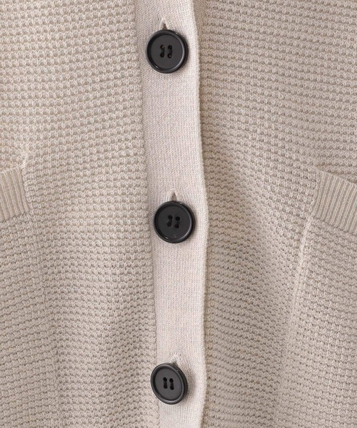 セール】スッキレイVネックカーディガン長袖/283832