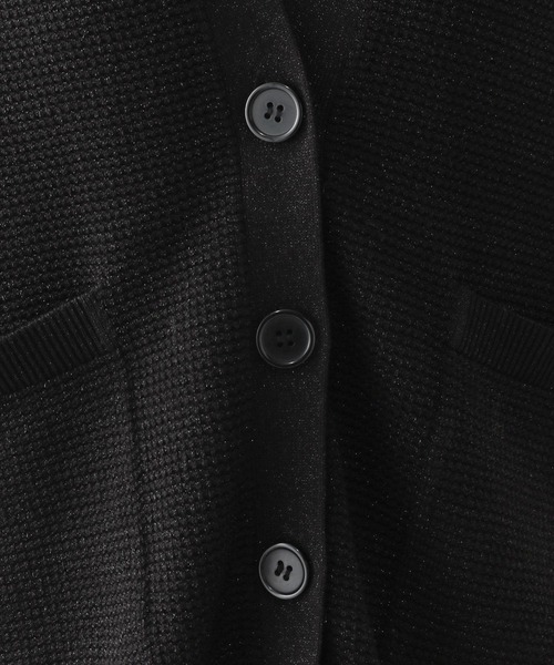 GLOBAL WORK（グローバルワーク）の「スッキレイVネックカーディガン長袖/283832（カーディガン/ボレロ・レディース・アイボリー系8/ミント/イエロー/ブラック系9/グレー系2/ライトブルー・SMALL/MEDIUM/LARGE）」の12枚目の写真