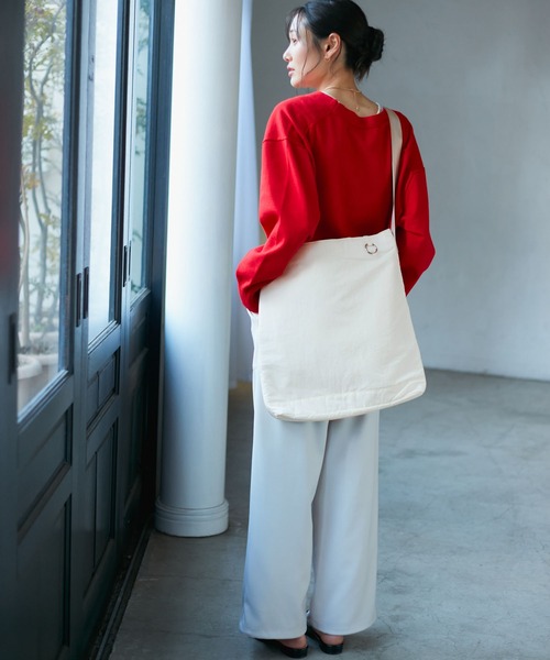 ROPE' PICNIC（ロペピクニック）の「撥水加工/大容量マルチショルダー＆トートバッグ（トートバッグ・レディース・ブラック/キナリ・FREE）」の22枚目の写真