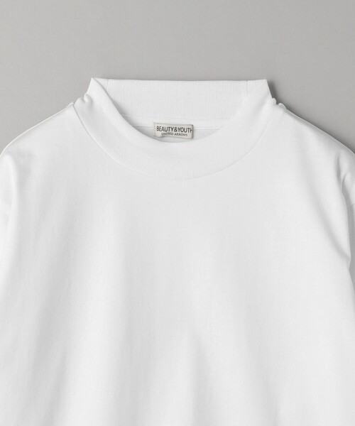 BEAUTY&YOUTH UNITED ARROWS（ビューティーアンドユースユナイテッドアローズ）の「クリアコットン ジャケット Tシャツ ‐抗菌 防臭‐（Tシャツ/カットソー・メンズ・ナチュラル/ホワイト/ブラック/ライトグレー・XL/L/S/M）」の17枚目の写真