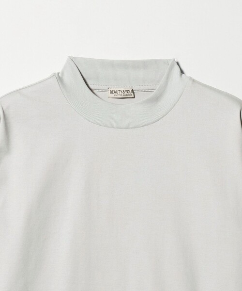 BEAUTY&YOUTH UNITED ARROWS（ビューティーアンドユースユナイテッドアローズ）の「クリアコットン ジャケット Tシャツ ‐抗菌 防臭‐（Tシャツ/カットソー・メンズ・ナチュラル/ホワイト/ブラック/ライトグレー・XL/L/S/M）」の9枚目の写真
