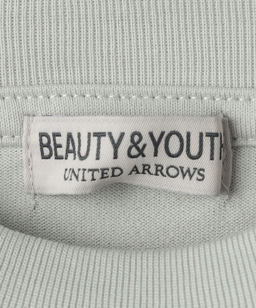 BEAUTY&YOUTH UNITED ARROWS（ビューティーアンドユースユナイテッドアローズ）の「クリアコットン ジャケット Tシャツ ‐抗菌 防臭‐（Tシャツ/カットソー・メンズ・ナチュラル/ホワイト/ブラック/ライトグレー・XL/L/S/M）」の7枚目の写真