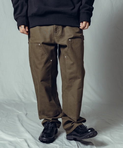 Subciety(サブサエティ)の「Double knee carpenter pants(その他パンツ・メンズ・カーキ/クリーム/グレー/ブラック・マルチサイズ)」の4枚目の写真