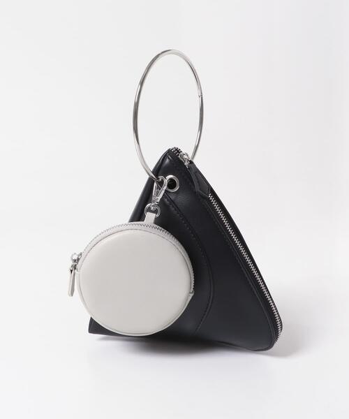 SENSE OF PLACE by URBAN RESEARCH（センスオブプレイスバイアーバンリサーチ）の「フープハンドルバッグ（ハンドバッグ・レディース・ライトブルー/ブラック/キャメル・ONE）」の8枚目の写真