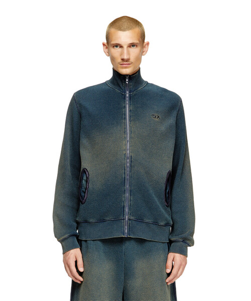 スウェット・トレーナー DIESEL S-Wafycol-New セール】メンズ プルオーバートップ S-WAFYCOL（スウェット