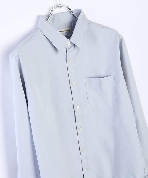 WESTSEA(ウエストシー)の「日本製 無地 リラックスフィット レギュラーカラーシャツ 長袖(シャツ/ブラウス・メンズ・サンドベージュ/ホワイト/ダークブラウン/サックスブルー・M/L/XL)」の4枚目の写真