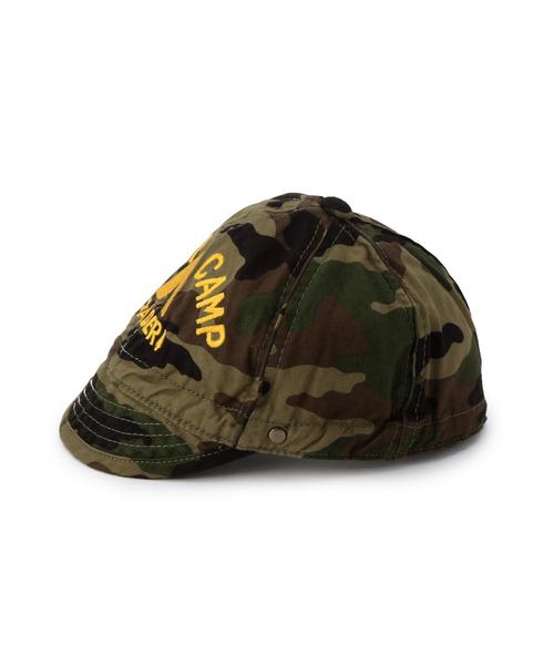 green label relaxing(グリーンレーベルリラクシング)の「別注【PONY GO ROUND(ポニーゴーラウンド) 】パイピング キャップ◆(キャップ・キッズ・ベージュ/オリーブ・M52-54c/S48-50c)」の3枚目の写真