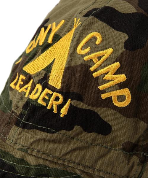 green label relaxing(グリーンレーベルリラクシング)の「別注【PONY GO ROUND(ポニーゴーラウンド) 】パイピング キャップ◆(キャップ・キッズ・ベージュ/オリーブ・M52-54c/S48-50c)」の5枚目の写真