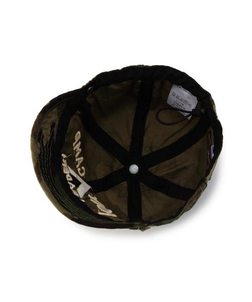 green label relaxing(グリーンレーベルリラクシング)の「別注【PONY GO ROUND(ポニーゴーラウンド) 】パイピング キャップ◆(キャップ・キッズ・ベージュ/オリーブ・M52-54c/S48-50c)」の6枚目の写真