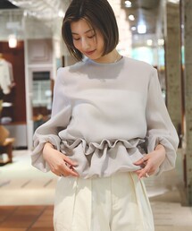 Demi-Luxe BEAMS | マルチウェイ シアー ブラウス(シャツ/ブラウス)