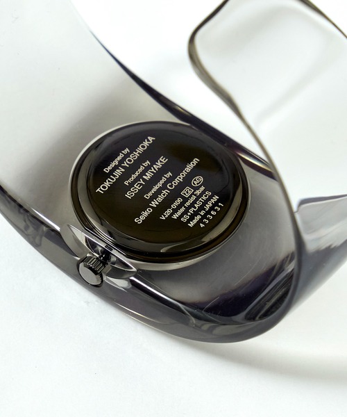 ISSEY MIYAKE（イッセイミヤケ）の「【ISSEY MIYAKE WATCH/イッセイミヤケウォッチ】SILAW002/33mm/ギフトにもオススメ/ユニセックス（アナログ腕時計・メンズ・ブラック・FREE）」の9枚目の写真