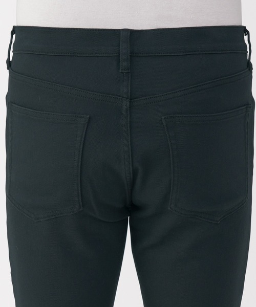 紳士 ストレッチデニムスリムパンツ 黒（デニムパンツ）｜無印良品