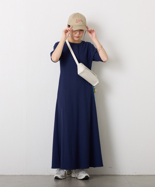 PAPILLONNER(パピヨネ)の「Regency works by papillonner/別注刺繍ロゴCAP(キャップ・レディース・ベージュ/チャコールグレー・FREE)」の10枚目の写真