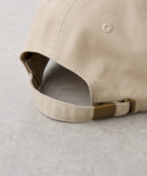 PAPILLONNER(パピヨネ)の「Regency works by papillonner/別注刺繍ロゴCAP(キャップ・レディース・ベージュ/チャコールグレー・FREE)」の15枚目の写真