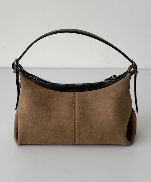 CANAL JEAN(キャナルジーン)の「diggity スエードベルトハンドバッグ(ハンドバッグ・レディース・ベージュ・ONE SIZE)」の8枚目の写真